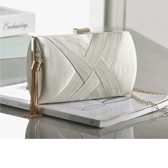 CLUTCH TASES CROSSBODY WEDDING PURSES EVENING - Picture 1 of 10
